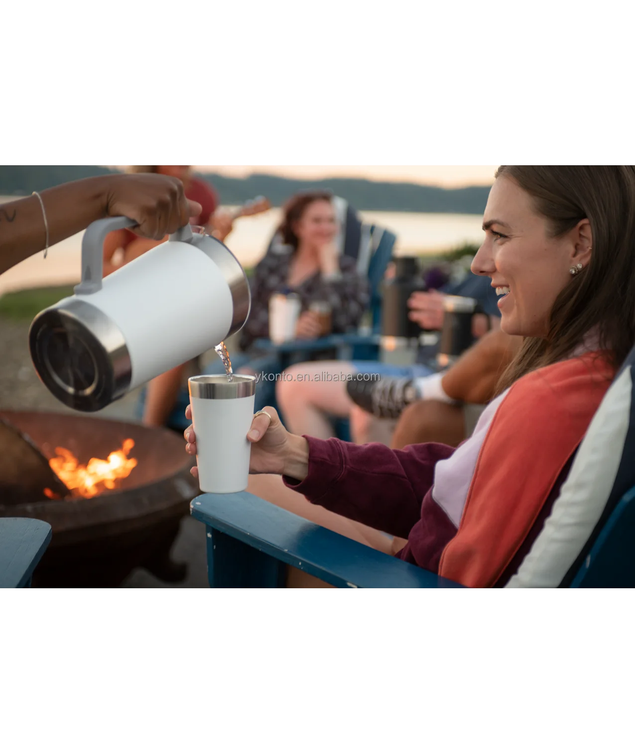 Factory Classic Stay Chill Beer Pitcher Set Stainless Steel Vacuum Insulated Stanley Travel