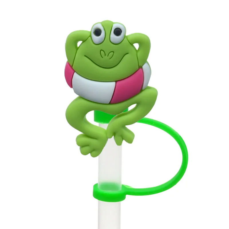 Pack of Frogs GLASS STRAWS Frog Glass Straw Pack Reusable Straws