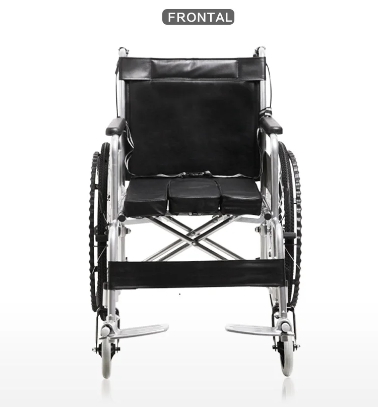 Folding Wheelchair Elderly Toilet Wheelchair Disabled Wheelchair Parts