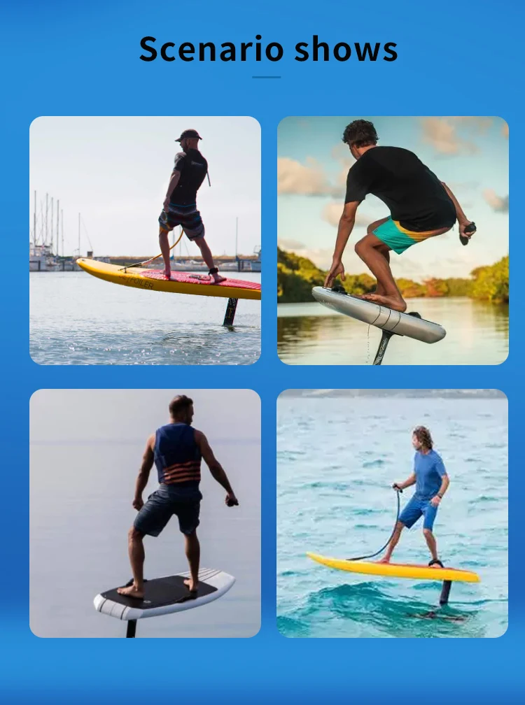 New Carbon Fiber Suspension Electric Hydrofoil Surfboard Electric