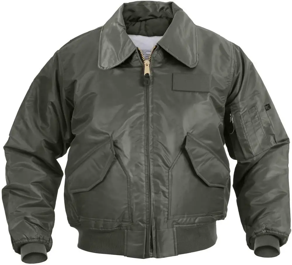 Men Sage green CWU-45P Custom Nomex 3a fire-retardant tactical combat flight jacket uniform mens_voghion.com
