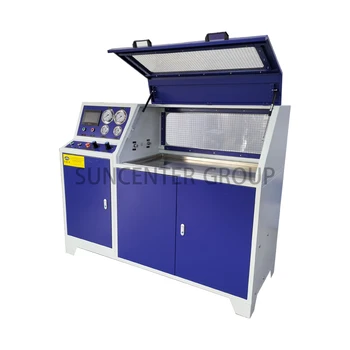 Suncenter PLC Control Hydraulic Water Pipe Pressure Test Bench