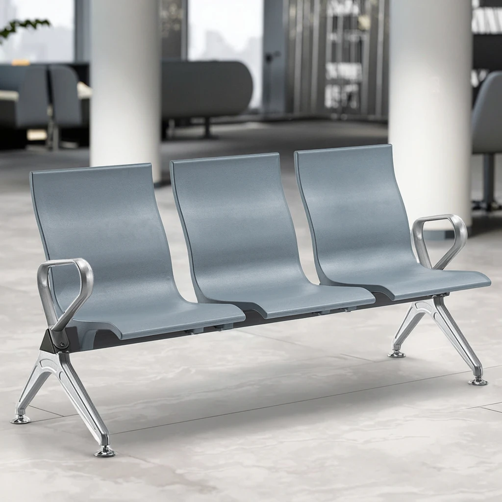 Standard Industrial Triangle Pipe Framework Seating System Assembly 2