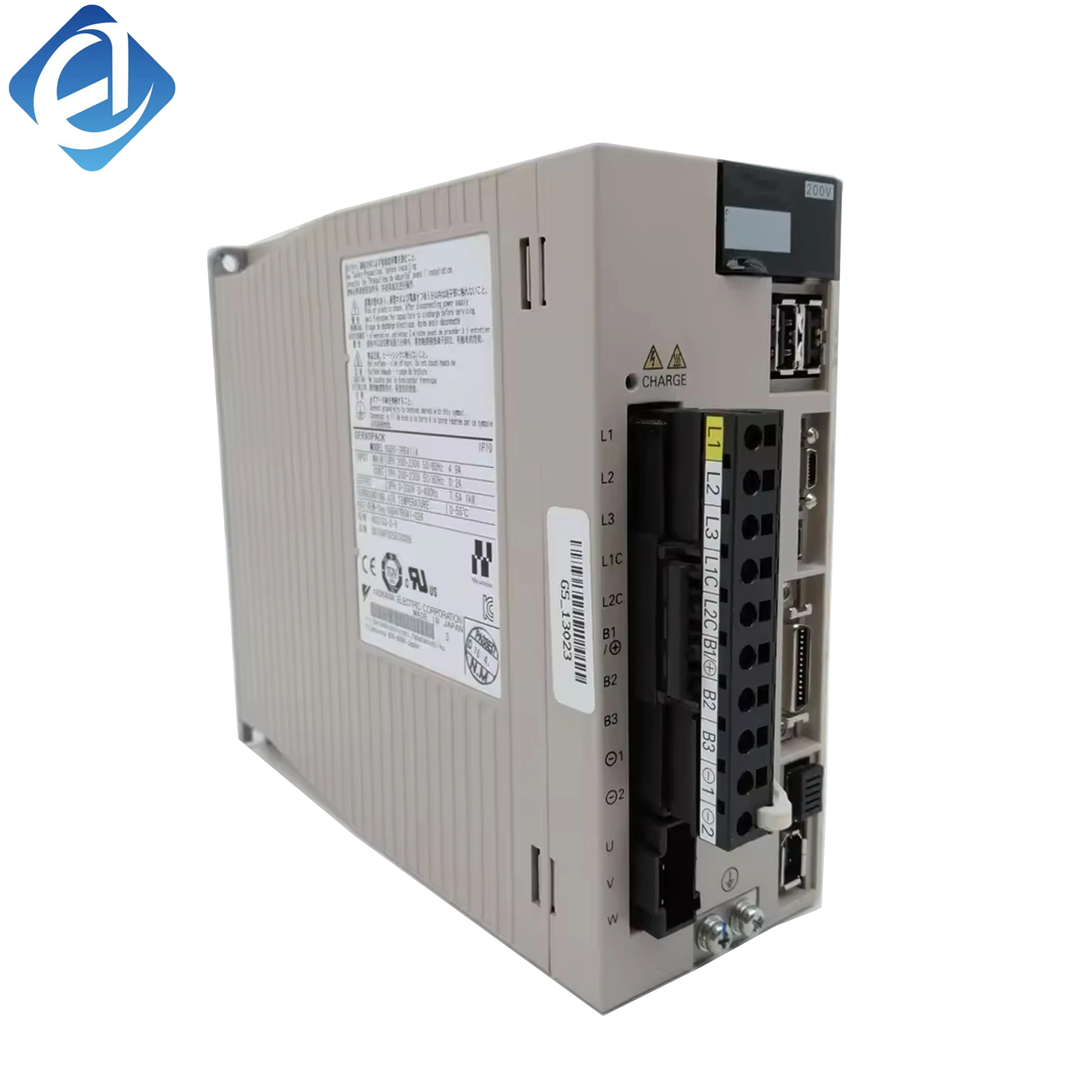 New Original SGDV-2R8A11A Yaskawa Sigma V SGDV series servo driver, used for speed regulation, position control and signal driving matching servo motor in industrial automation motion control system.