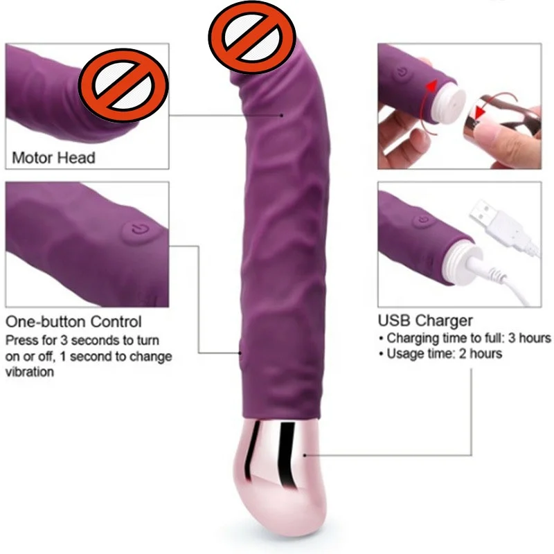 Powerful G Spot Vibrator for Woman Clit Clitoris Stimulator Massager Female Masturbator Dildo Vibrating Sex Toys for Adults 18