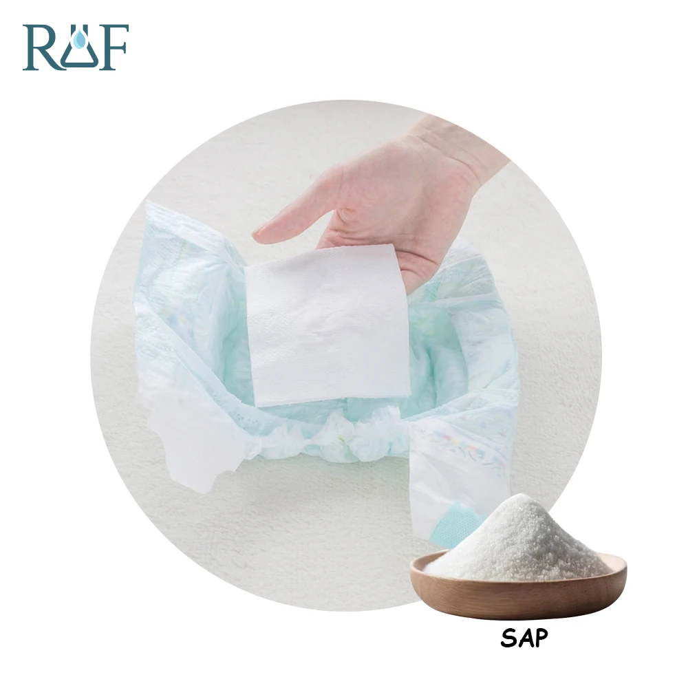 16 Years Service Life Baby Diaper and Ladies Pets Sap Super Absorbent Polymer