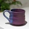 Purple coffee cup