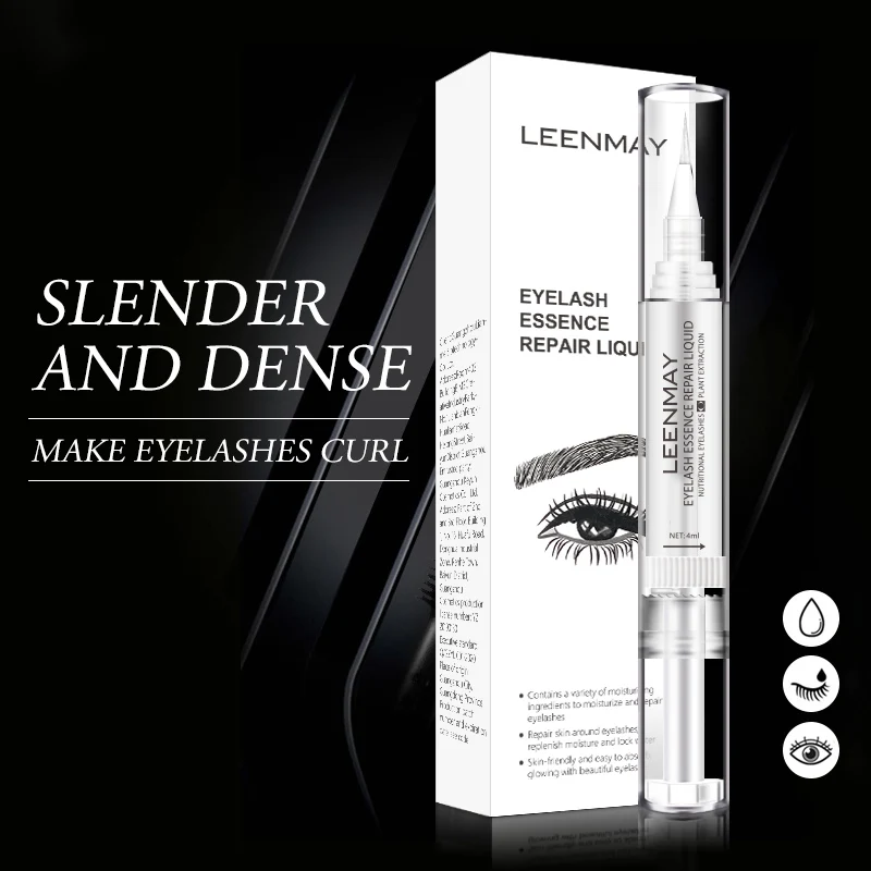 Протеиновая жидкость для роста ресниц LEENMAY делает ресницы длиннее и толще, индивидуальная Настройка частного бренда