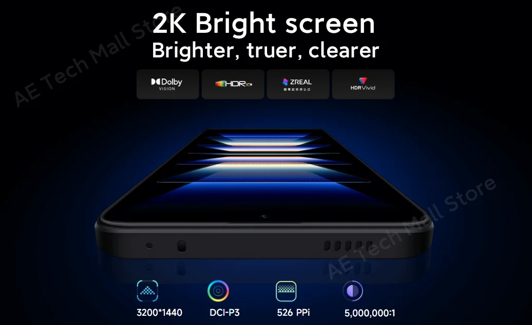 Xiaomi Redmi K60 Pro SmartphoneSnapdragon 8 Gen 2 Cellphone 2K 120Hz Screen 120W HyperFast Charger 5000mAh Battery IMX800 Camera