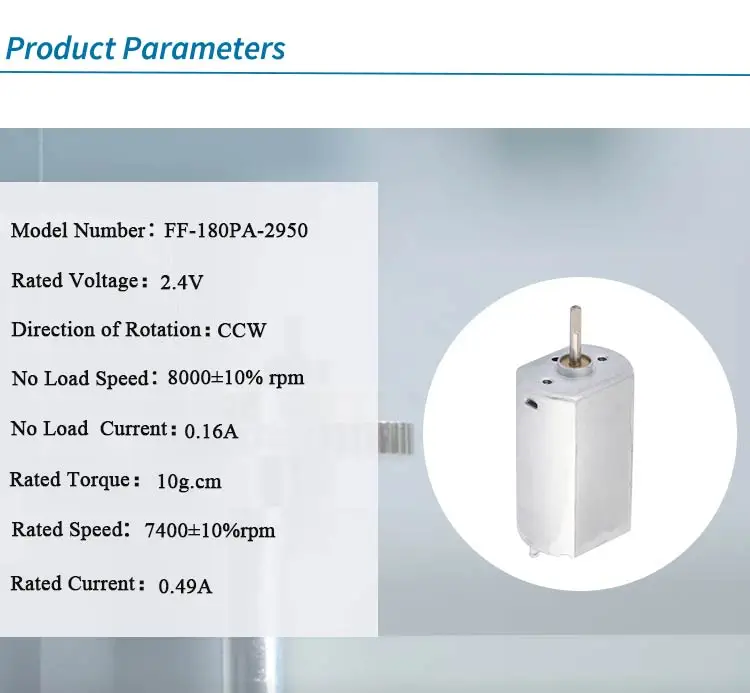 Kinmore Motor Ff180sh Flat Electric Motor 3v For Toys Buy Motor Ff