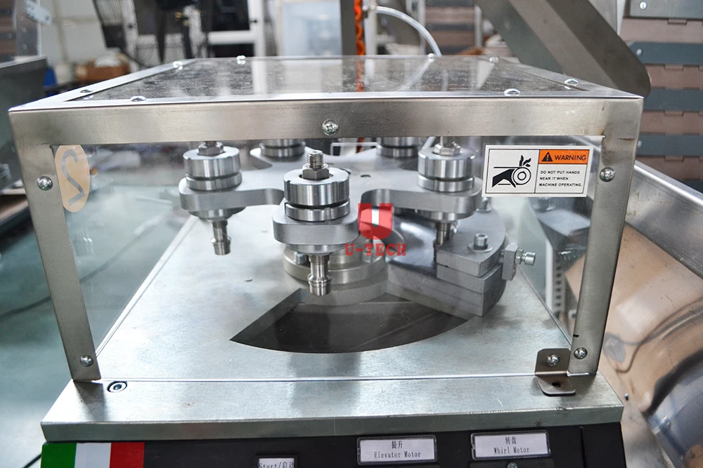 Easy to Operate Complete Automatic High Speed Plastic Bottle Cap Folding Slitting Machine Price