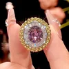 open size Bird's Nest cut dried rose ring