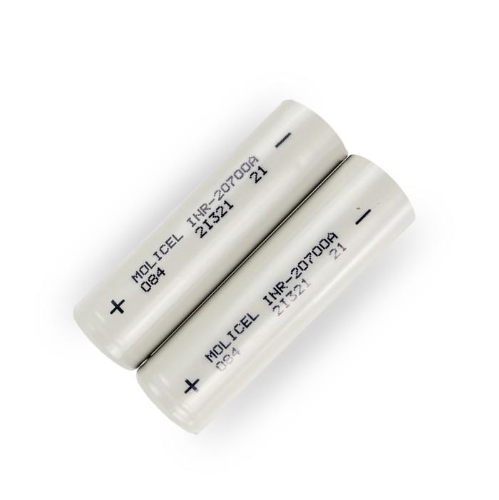 Оригинальный перезаряжаемый аккумулятор Molicel INR20700A 3000 мА/ч 30 А 3,7 в, плоский корпус 20700 для tesla, vape mod, ebike