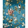 Fleurs et oiseaux