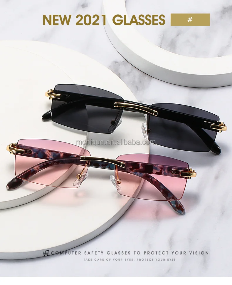 Gafas de sol para mujer 2021 Nuevo Diseñador Estilo De Lujo