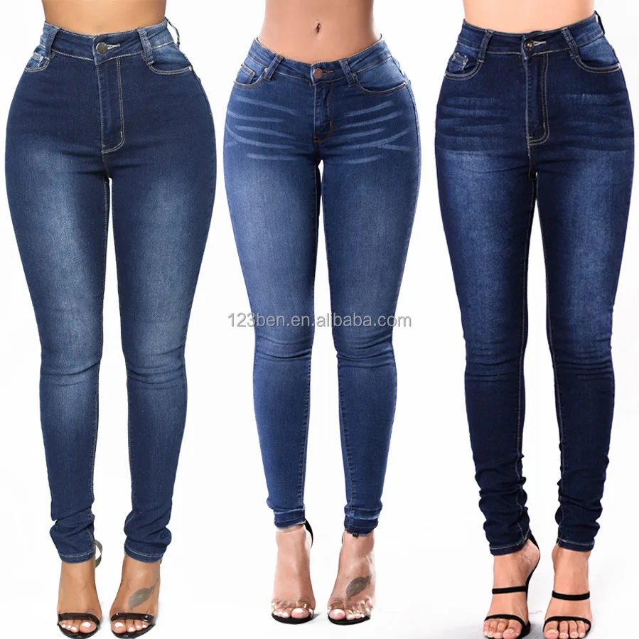 2023 New Women Jeans Slim Denim Pants Distressed Skinny Jeans Denim