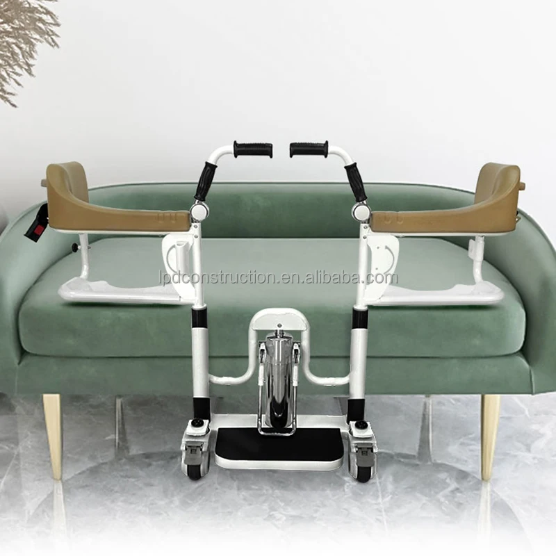 Hydraulic Transfer Lift Bedridden Disabled Patient Shifter Paralyzed