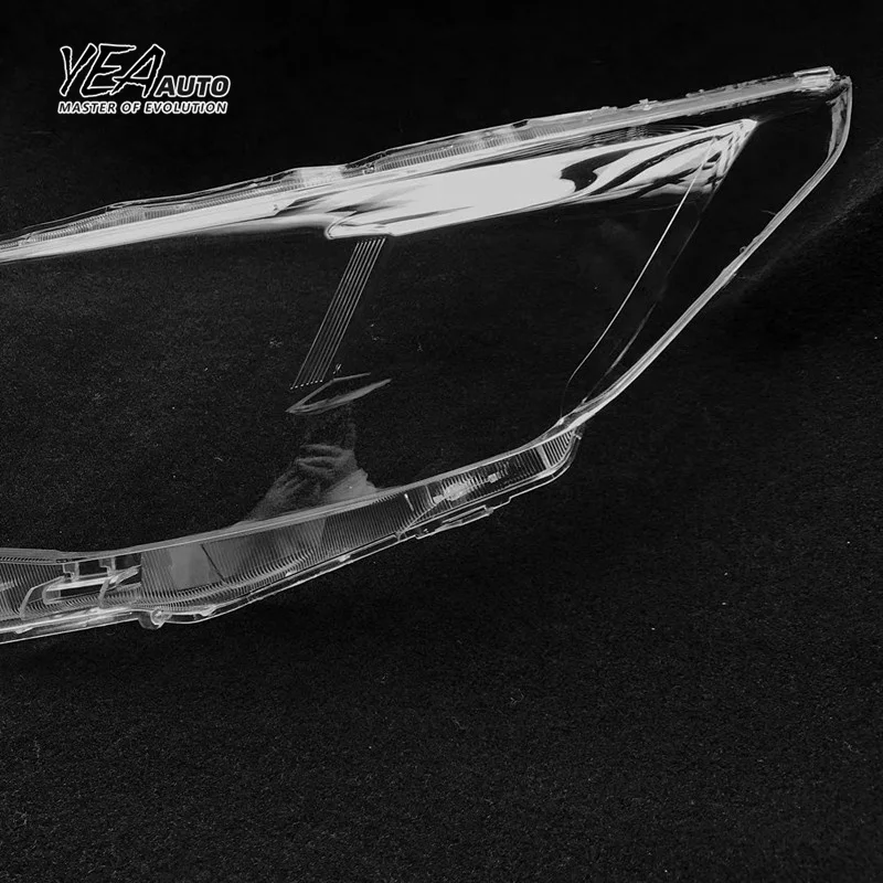 product yea auto car headlight cover lens glass for toyota highlander 2015 2016 2017 lens cover pc lampshade clear shell-34