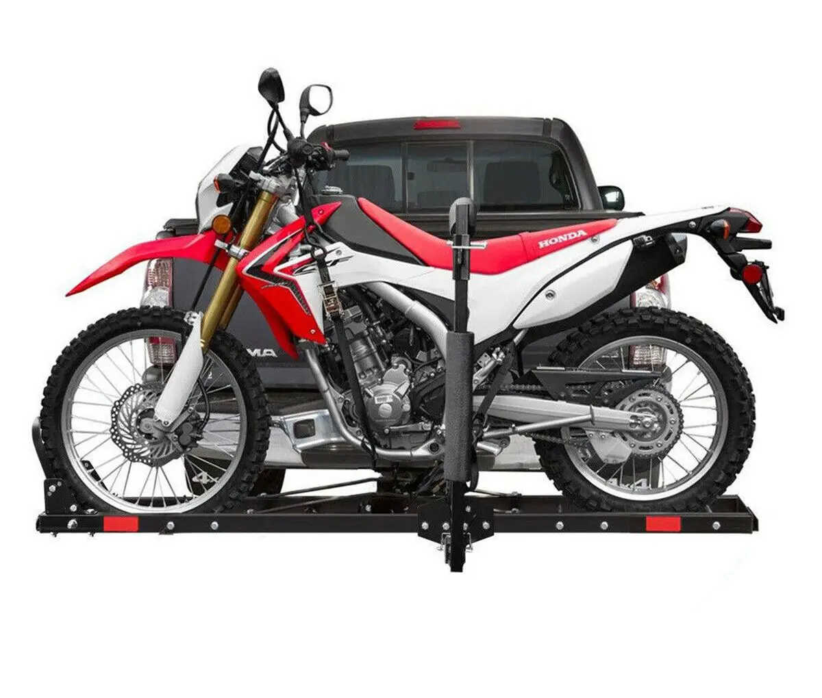 Steel Motorbike Racks Motorcycle Trailer Carrier Rear Rack For Car
