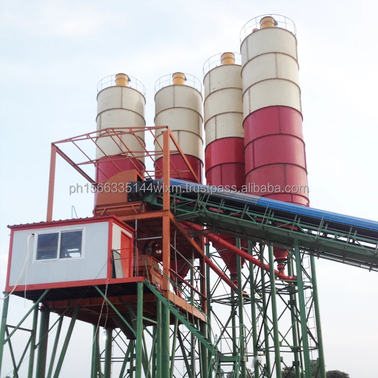 2024 New Mobile Concrete Mixer Batching Plant Used in Canada Australia Europe for Sale