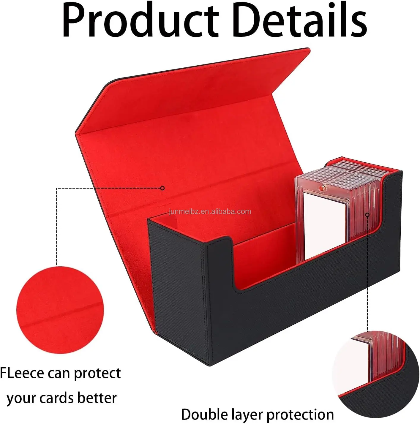 Premium PU YUGIOH PU Leather Custom TCG Trading Card Deck Box Magic the  Gathering Deck Box Trading Card case| Alibaba.com
