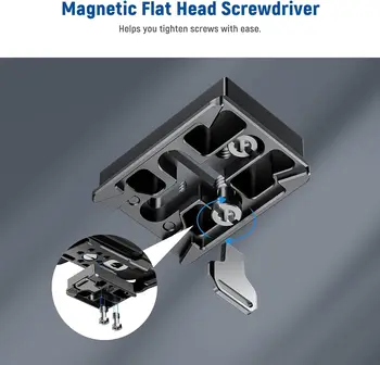 NEEWER Arca Type Quick Release Plate Compatible with RS2 RSC2 RS3 PRO Gimbal Stabilizer, Dual Anti Drop Camera Mounting detail image