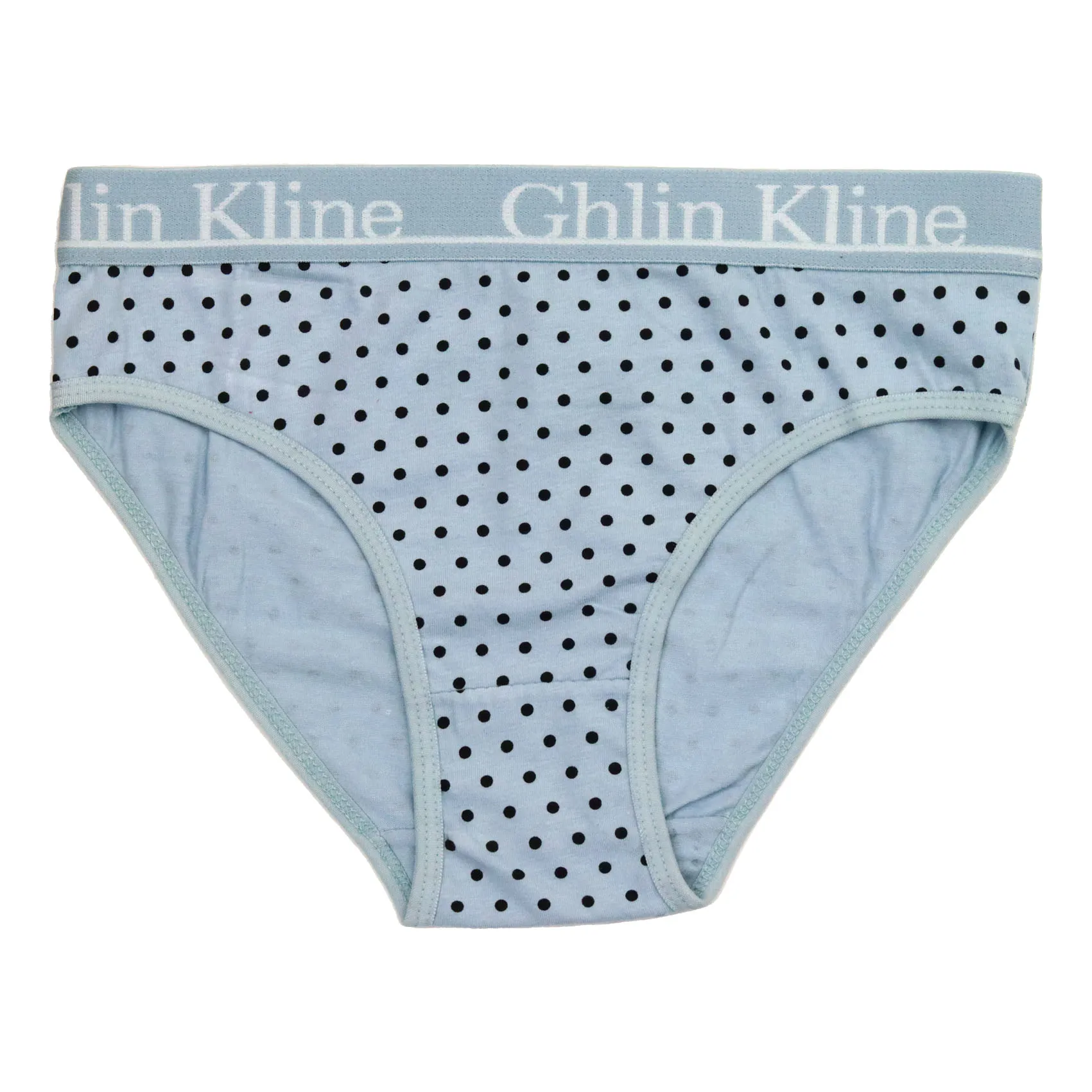 Fashionable Polka Dot Printed Women's Underwear,High Elastic