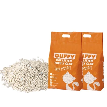Wholesale Mixed Tofu Cat Litter Sand farena para gatos Katzenstreu  for Easy Cleanup