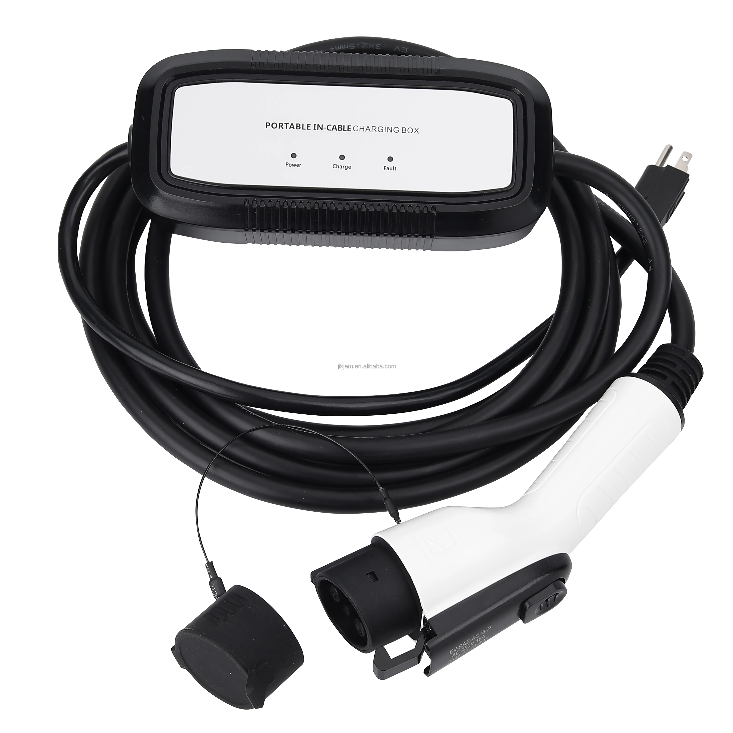 Level 1 Ev Charger 3.3kw 3.5kw 7kw 16a Sae J1772 Iec Type 1 Portable Ev ...