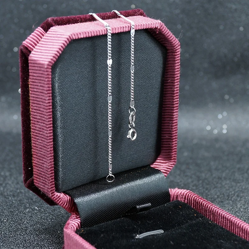 JZCS-016 Wholesale Fashion 925 Sterling Silver 2mm Curb