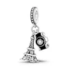 Ktc067-camera tower pendant 925 silver