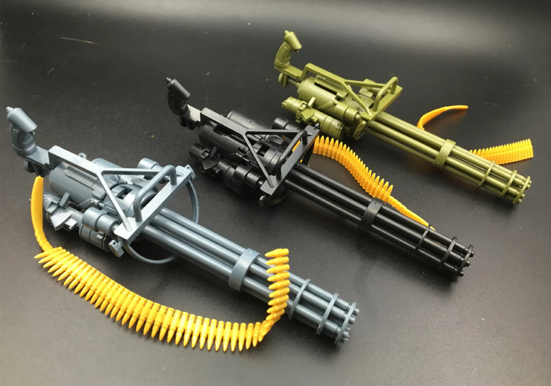 Масштаб 1/6, Gatling M134, пулемет, Сборная модель, игрушки, головоломки, Строительные кирпичи, Игрушечная модель для экшн-фигурки