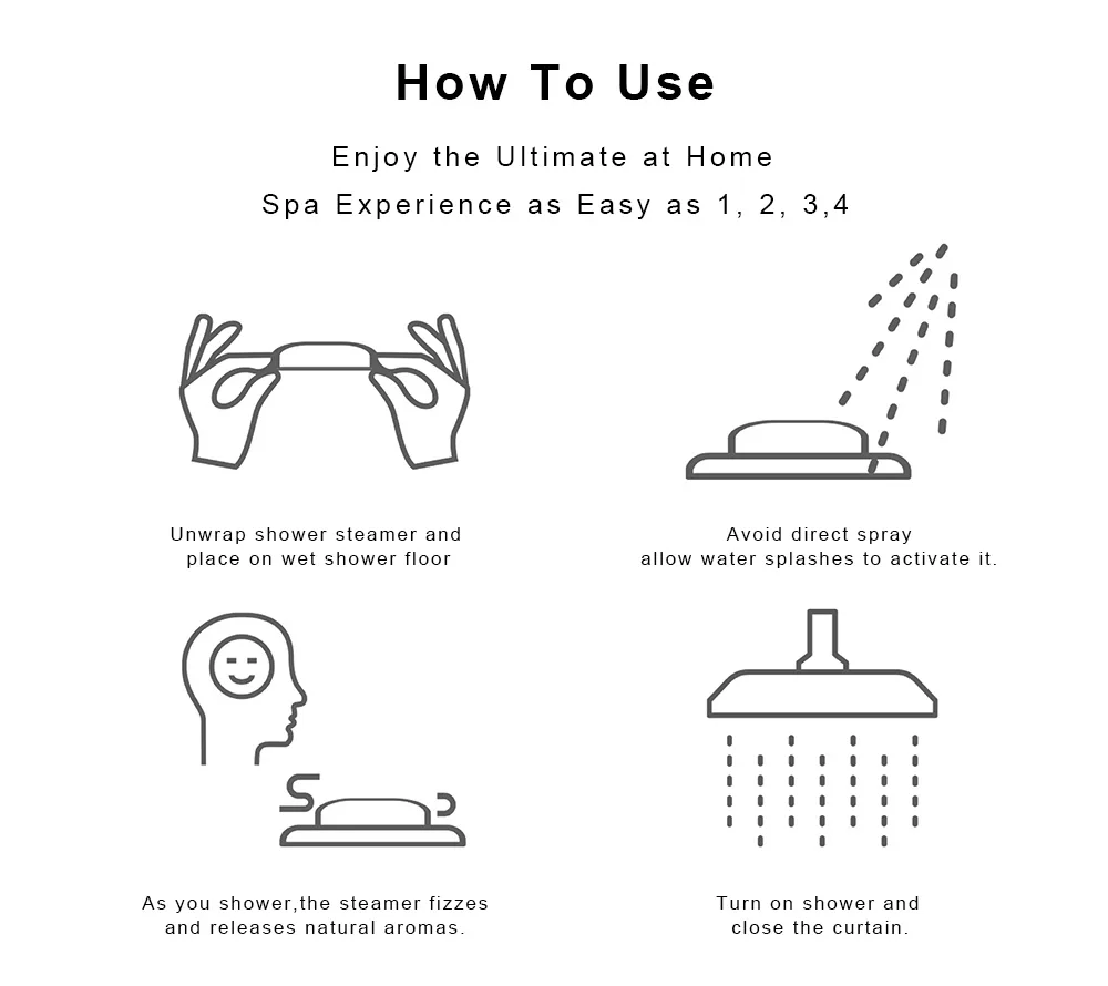 Cleverfy Shower Fizzers Bombs Aromatherapy For Custom Variety Pack