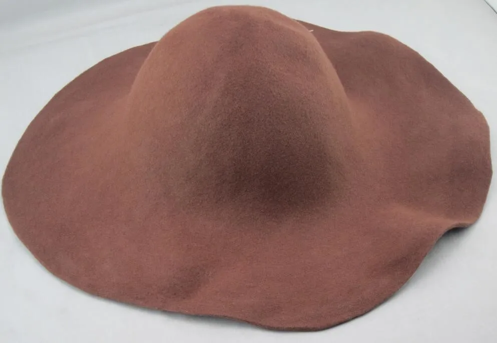 100% wool felt hat body