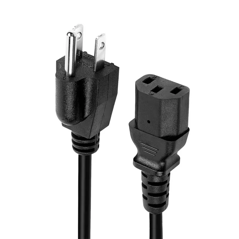 YILUN High Quality 220v USA Ac Power Cord 3 Pin Plug Pc Projector ...