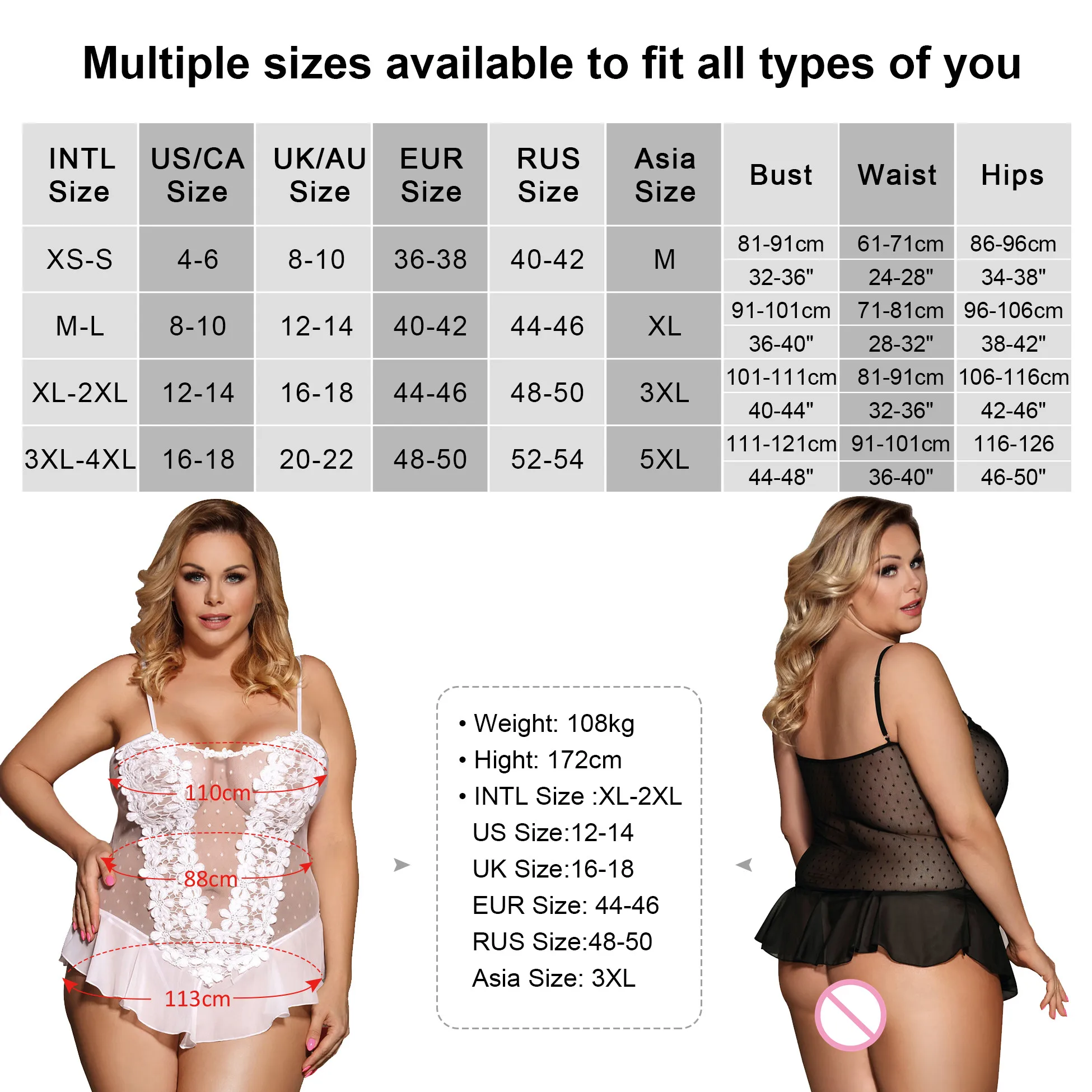 Grohandel Ballet High-End Elegante Italienische Erotische XXL Sexy Dessous