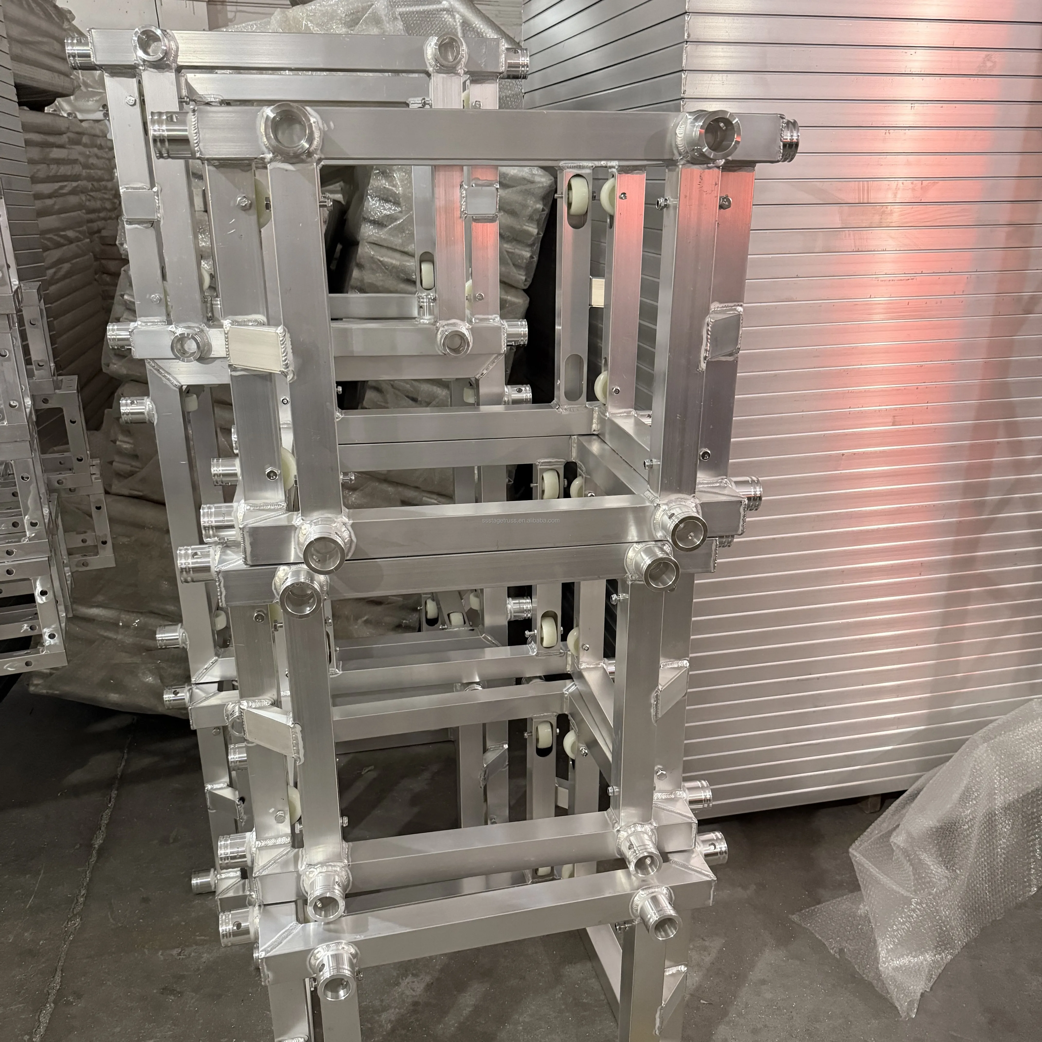 product aluminum sleeve block spigot truss lifting system accessories 500x500mm-6