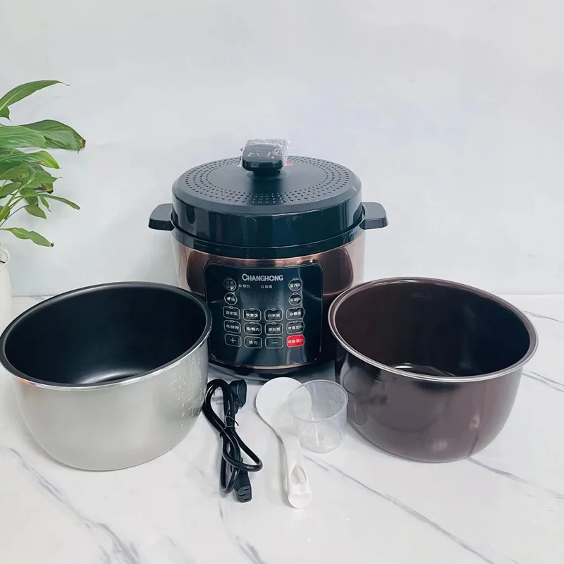Горячая Распродажа многофункциональная электрическая скороварка с сенсорным экраном на 5 Л/6 л Медленная