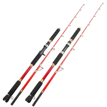High Carbon Solid 1.65m 1.8m 1.95m 2.1m Super Hard 150# Drag 30KG 100-700G Lure Weight Slow Jigging Fishing Rod – Metal Jig – view 3