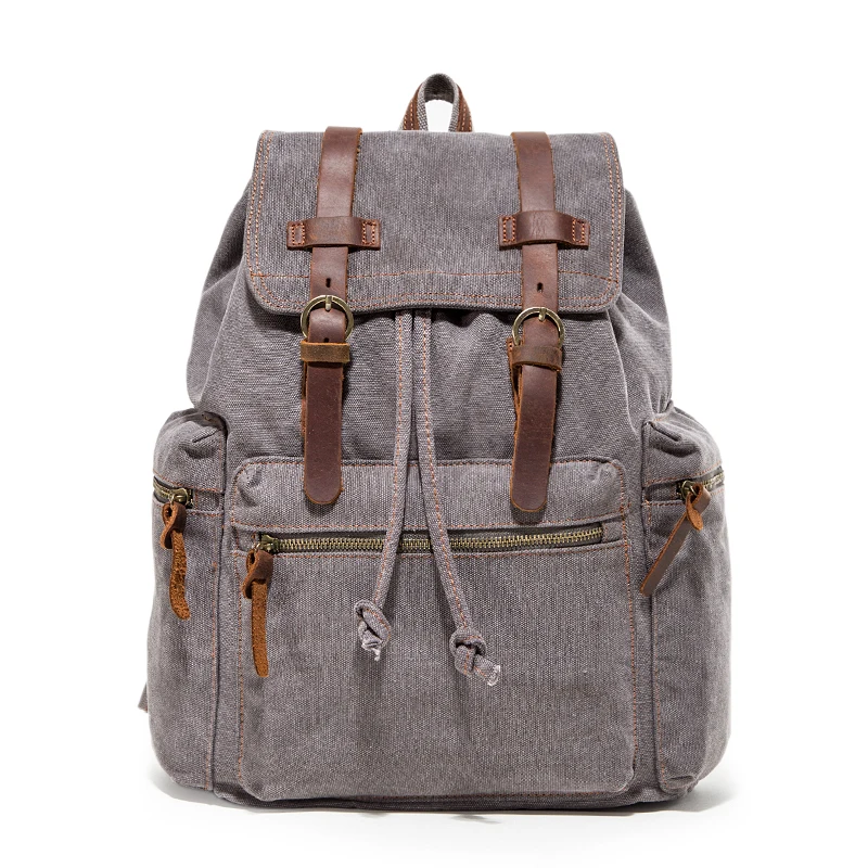 Mochila Multifuncional De Cuero De Lona Para Hombre,Bolso De Calidad Para  Exteriores,Para Universidad - Buy Mochilas Para La Universidad De Los  Hombres,Mochila De Lona,Mochilas Para Hombres Product on Alibaba.com