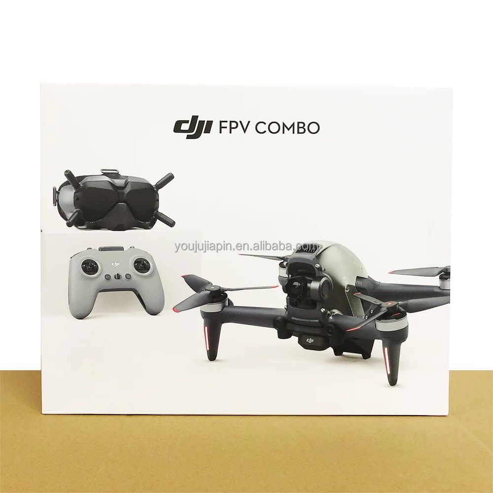 Gray S Flight Mode Emergency Brake and Hover HD Low-Latency Transmission Super-Wide 150° FOV First-Person View Drone UAV Quadcopter with 4K Camera DJI FPV Combo 