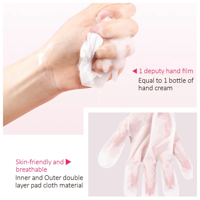 Nicotinamide питательная увлажняющая маска для рук в коробке увлажняющая осенне-зимняя продукция для ухода за кожей рук оптовая продажа с фабрики OEM