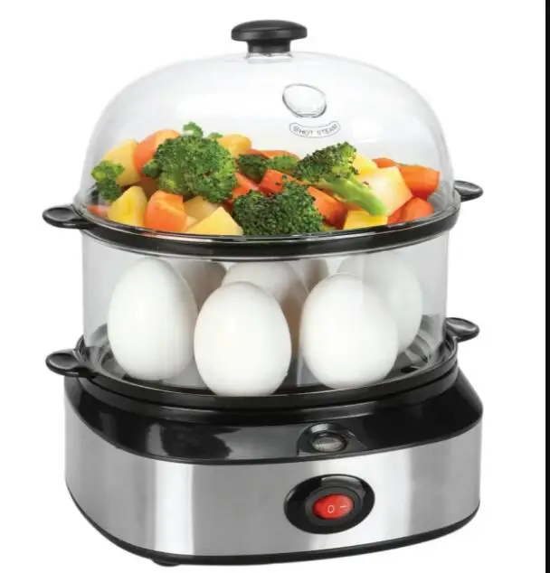 2023 New Electric Double Steam Cooker Household Electric Steam Cooker
