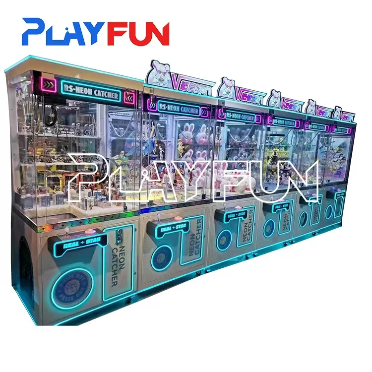 Playfun лидер продаж неоновый Ловец с монетоприемником