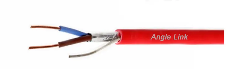 Кабель для сигнализации безопасности 18 awg 2c * 1, 5 мм2, кабель пожарной сигнализации