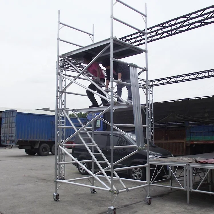 Алюминиевые строительные леса