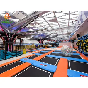 Good Quality Kindergarten Kids Soft Play Indoor Adventure Trampoline Park