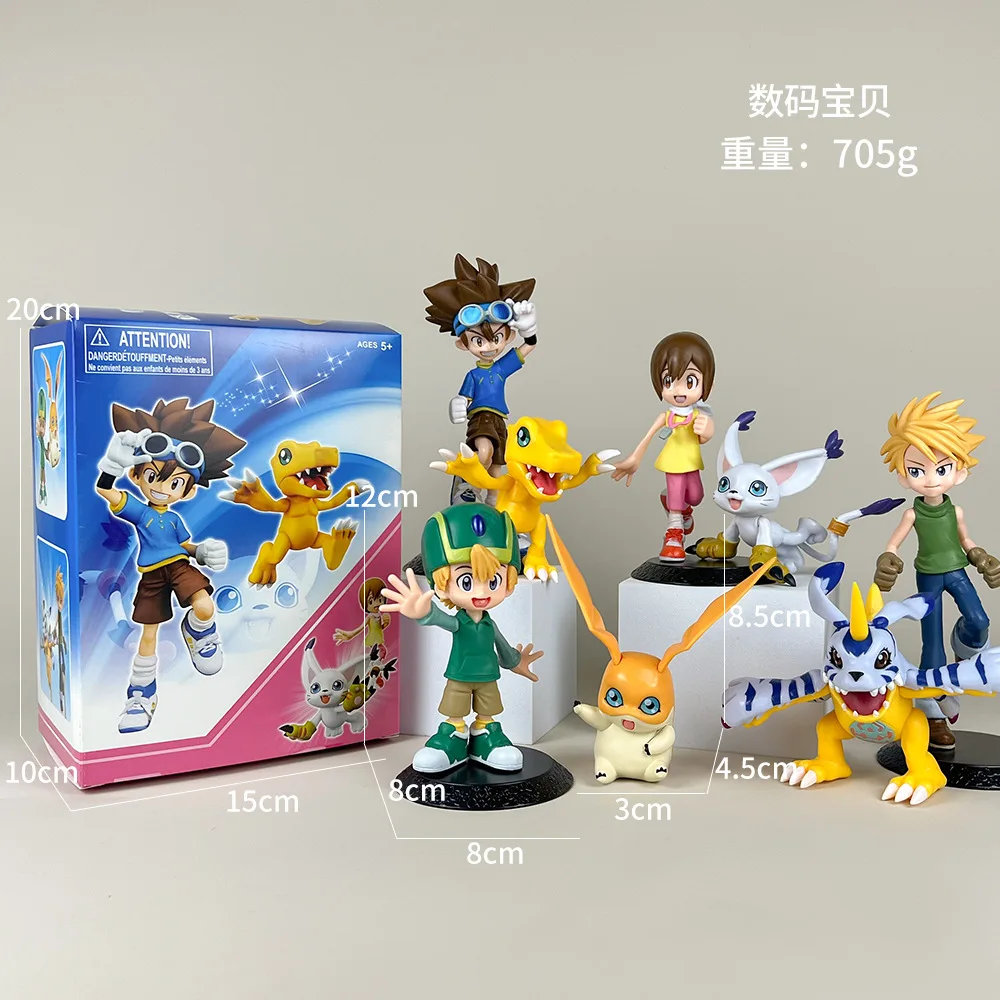 Japan Anime Digital Monster Digimon Model Toys  Action Figure Collection Model Toy