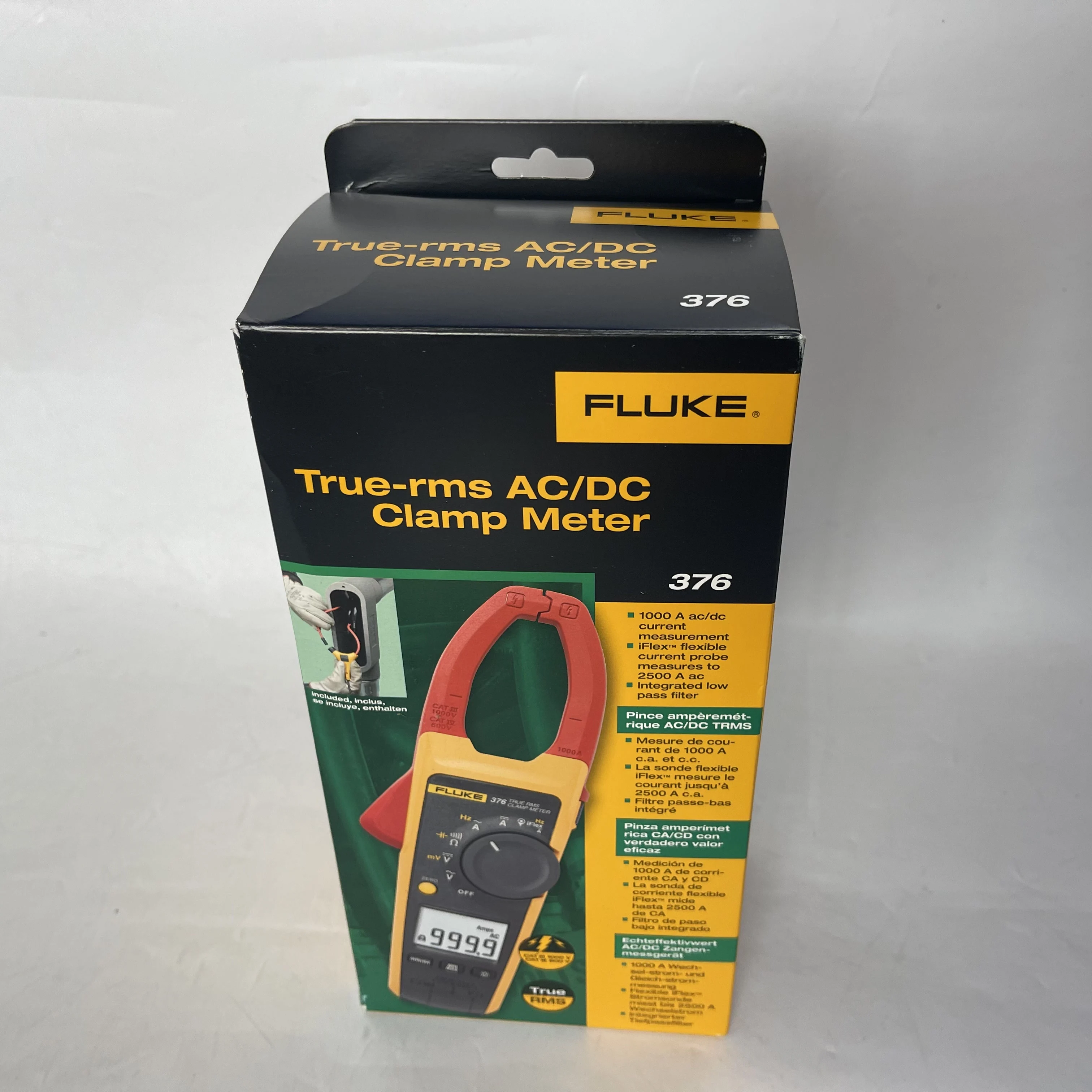 FLUKETrue-rms AC/DC Clamp Meter376 FLUKETrue-rms AC/DC Clamp Meter376