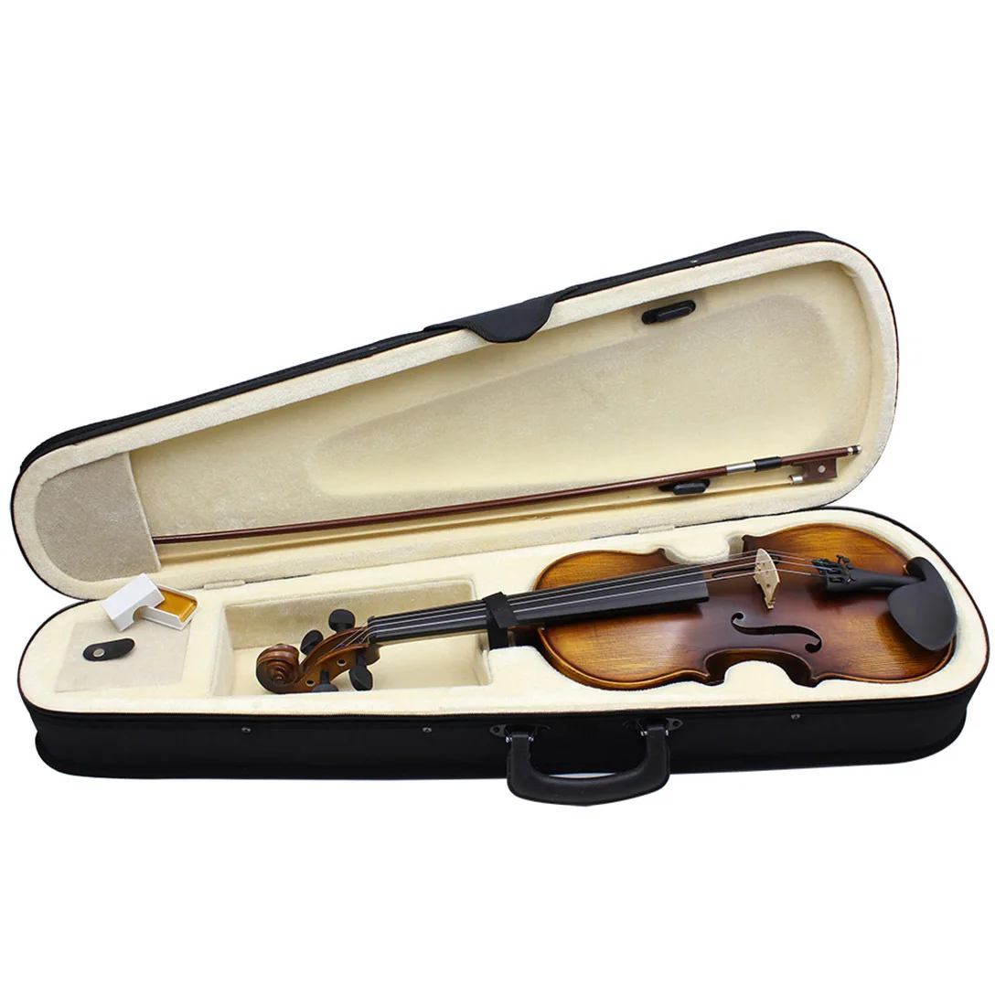 Aston Villa Vintage Solid Wood Violin - Professional Performance
